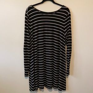 Long sleeve striped old navy dress
